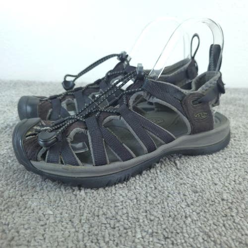 KEEN Whisper Sport Sandals Womens Size 7 Waterproof Hiking Shoes Black