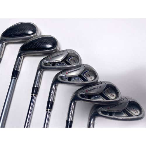 LEFTY Adams Idea Tech OS Iron Set 5-PW True Temper GS 75 Regular LH