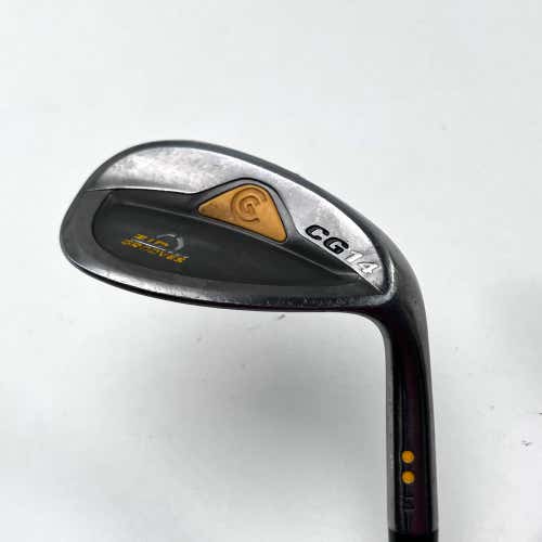 Cleveland CG14 Gunmetal Sand Wedge SW 56* 14 Bounce Traction Wedge Steel Mens RH