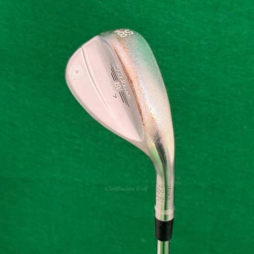Titleist Vokey SM7 Chrome 58-10S 58 Lob Wedge Vokey Design Steel Wedge Flex