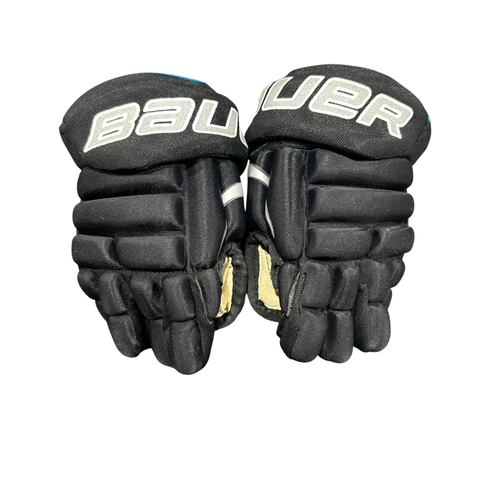 Used Bauer PRODIGY GLOVES Youth Gloves Black 8" 11375-S000380744