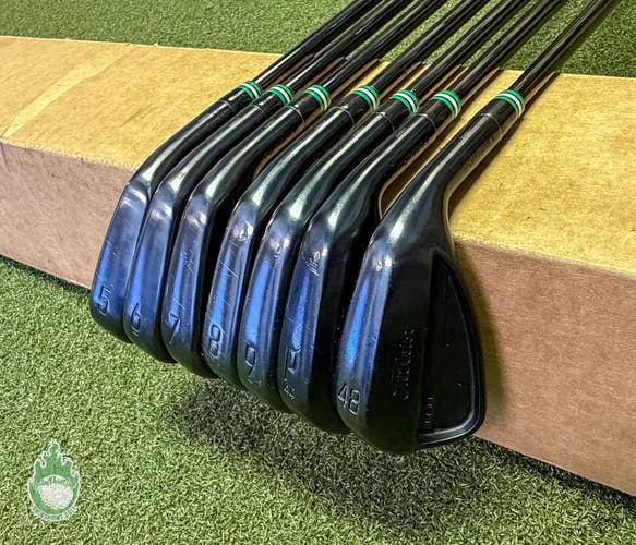 Titleist T150 4G Black Vapor Forged Irons 5-PW/48* X-Stiff Flex Steel Golf Set