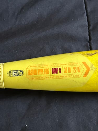 2024 Easton Hype Fire Composite USSSA Certified Bat (-8) 22 oz 30" (Used)