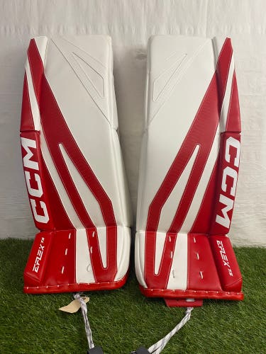 Senior CCM EFlex 7.5 34" Goalie Leg Pads (New)