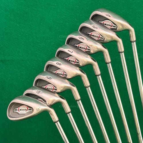 Callaway Big Bertha 2002 4-AW Iron Set Factory Constant Weight Steel Uniflex