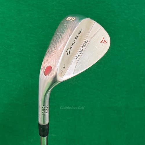 LH TaylorMade Milled Grind 60-SB10 60 Lob Wedge Dynamic Gold Wedge Flex *READ*