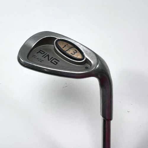 Ping i3 Blade Sand Wedge SW Black Dot Cushin DSG Wedge Steel Mens RH