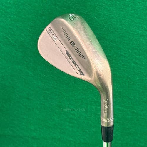 Titleist Vokey SM10 Nickel 50-8F 50 Gap Wedge Vokey Design Steel Wedge Flex