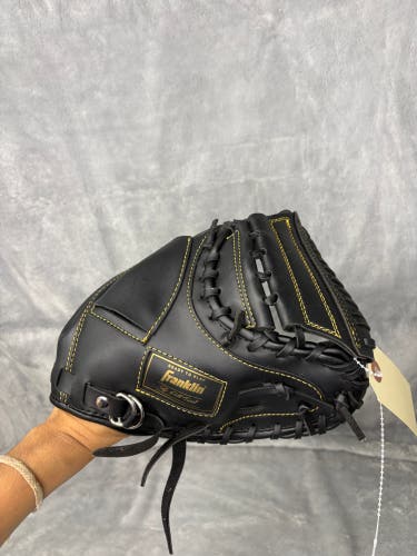 Black Franklin Fieldmaster RH Catcher's Baseball Glove 31.5" (Used)