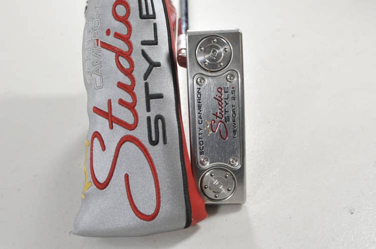 Titleist 2025 Scotty Cameron Studio Style Newport Plus 35" Putter Steel #226836