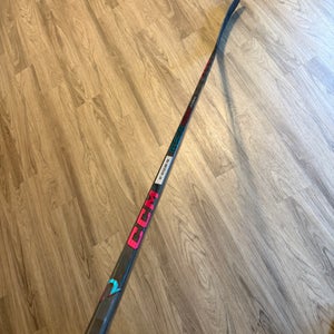 Intermediate CCM Ribcor Trigger Unleashed Pro Left Hand Hockey Stick P28 65 Flex (New)