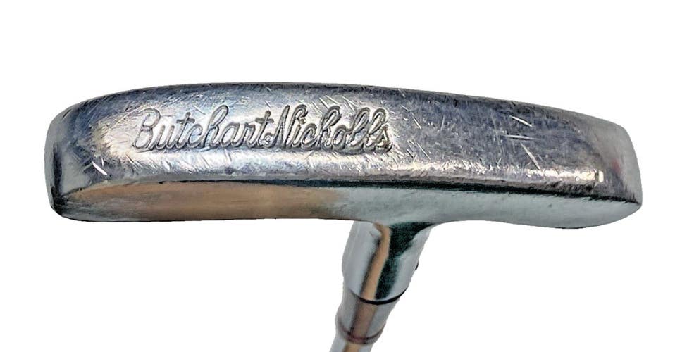 Butchart-Nicholls Forged Blade A Putter Long Ferrule LH Or RH 35" Leather Grip