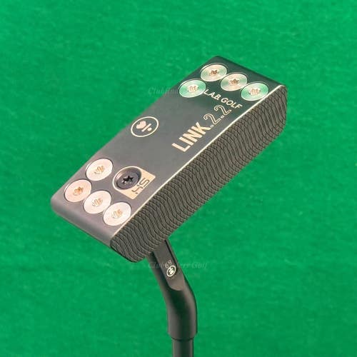 LAB Golf LINK.2.2 HS 2026 Milled 35" Putter Golf Club Matte Black Stepped w/ HC