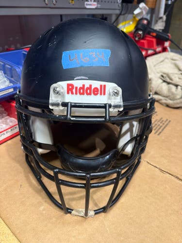 USED RIDDELL SPEED ADULT HELMET - LARGE - FLAT BLACK