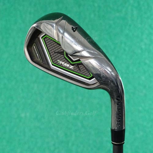 TaylorMade RBZ RocketBallz High Polish Single 4 Iron Factory Graphite Regular