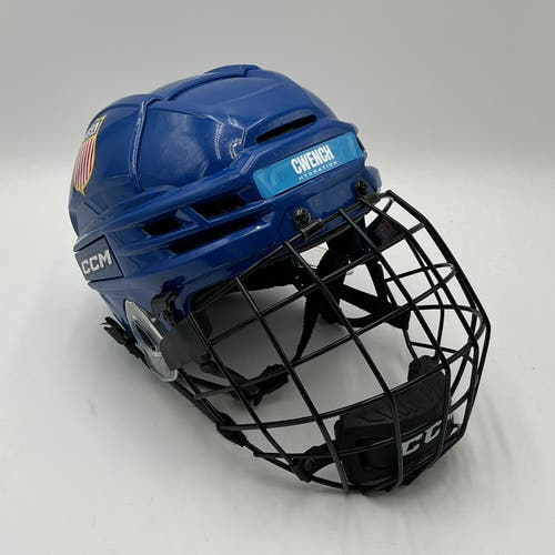 (Used) NTDP CCM Super Tacks X Helmet w/ Cage (Medium)
