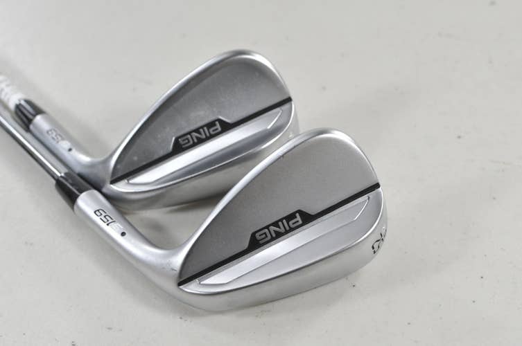 Ping S159 Chrome 52*, 56* Wedge Set Black Dot Z-Z115 Wedge Flex Steel #226993