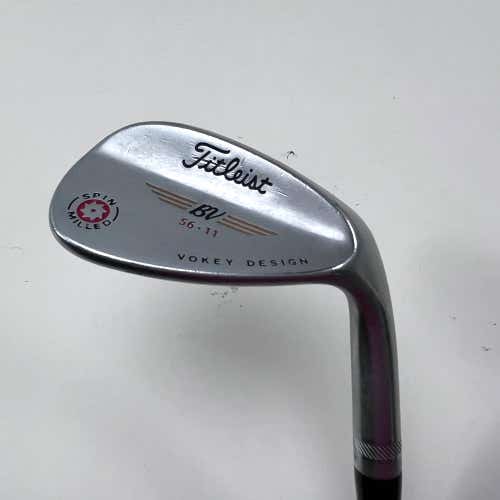 Titleist Vokey Spin Milled Chrome 2009 Sand Wedge SW 56* 11 Bounce Wedge RH