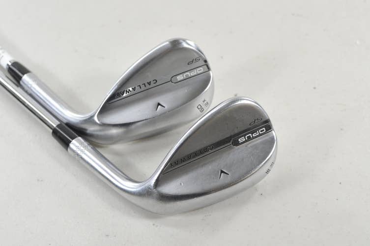 Callaway Opus SP Chrome 56*, 60* Wedge Set DG S200 Stiff Flex RH Steel #226781