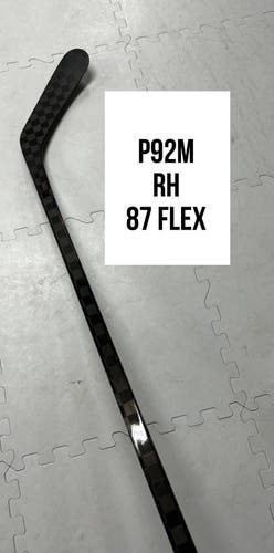 Senior(1x)Right P92M 87 Flex 67”ProBlackStock™ Unbranded Blackouts Pro Stock Nexus Hockey Sticks
