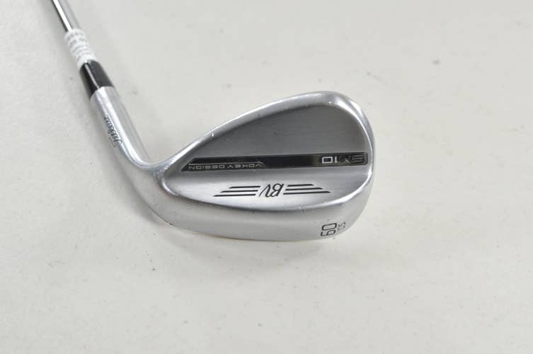 Titleist Vokey SM10 Tour Chrome 60*-10S Wedge Right BV Wedge Flex Steel #226663