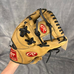 Brown Rawlings Gold Glove Elite RH Infield Baseball Glove 11.25" (Used)