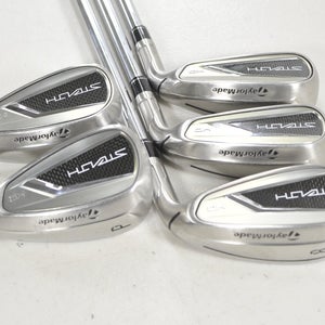TaylorMade Stealth HD 6-PW Iron Set Regular Flex Right DG R300 95g Steel #226984