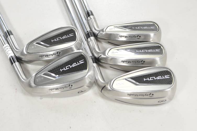 TaylorMade Stealth HD 6-PW Iron Set Regular Flex Right DG R300 95g Steel #226984