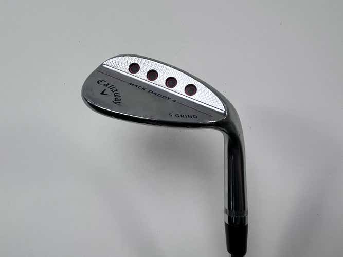 Callaway Mack Daddy 4 Chrome Lob Wedge LW 58* 10 S TT DG S200 Stiff RH