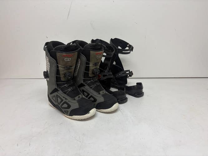 Apex MC-2 Dual Boa-Coiler Removable Chassis Alpine Ski Boots MDP 27 US 9 GREAT