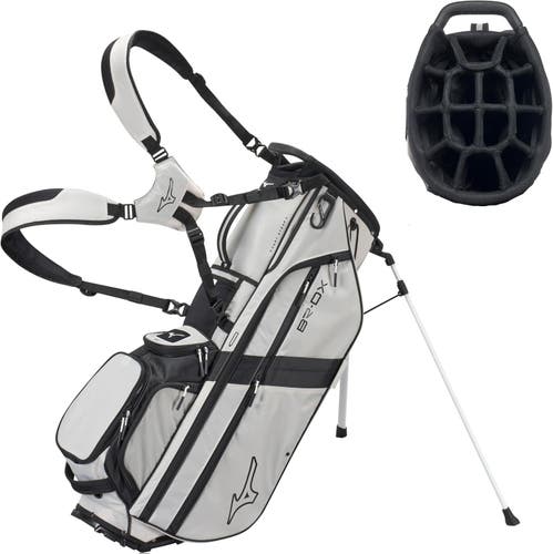 NEW Mizuno 26 BR-DX Sand/Black Golf Stand Bag