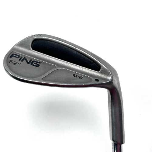 Ping MB Gap Wedge GW 52* Black Dot True Temper Dynamic Gold Wedge Steel Mens RH