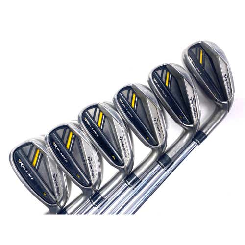 TaylorMade RocketBladez HL Iron Set 4-9 RocketFuel 85g Regular Steel Mens RH