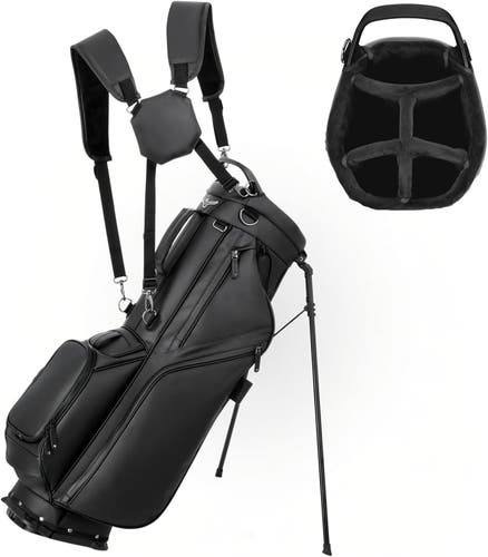 NEW 2026 Mizuno Pro Black Stand/Carry Golf Bag