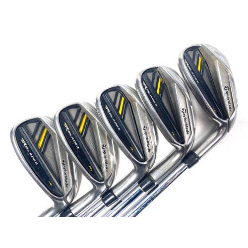 TaylorMade RocketBladez HL Iron Set 6-PW KBS $-Taper 120 Stiff Steel Mens RH