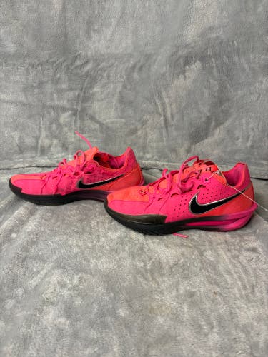 Pink Men's Size M 9.5 (W 10.5) Adult Nike Air Zoom G.T. Cut Shoes (Used)