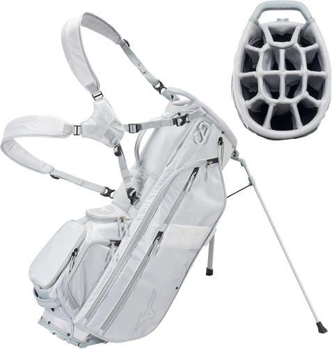 NEW Mizuno 2026 BR-DX Light Grey Golf Stand Bag