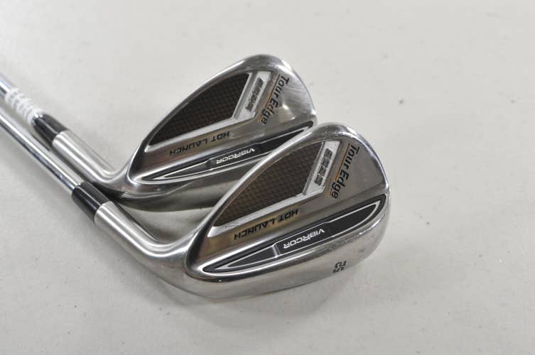 Tour Edge Hot Launch E525 VIBRCOR 52*, 56* Wedge Set Elevate MPH Steel #226841