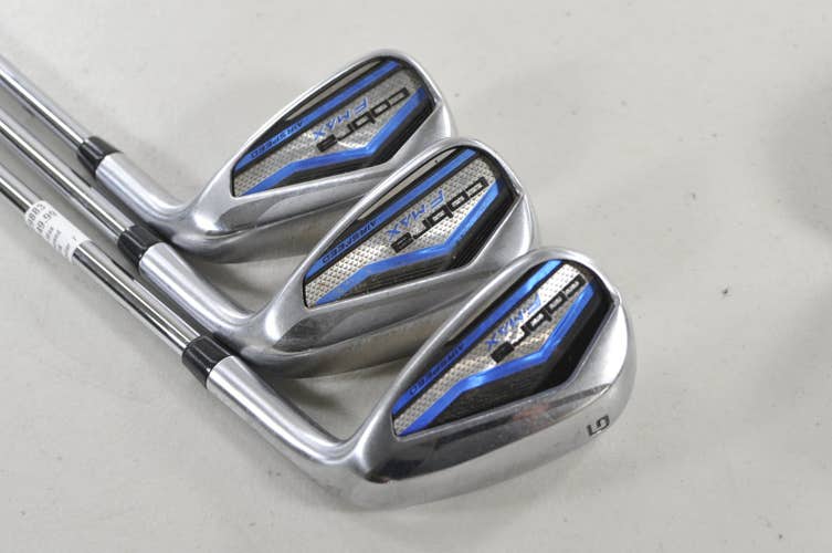 Cobra F-Max Airspeed 9 Iron, PW, GW Iron Set Regular Flex Right Steel # 219883