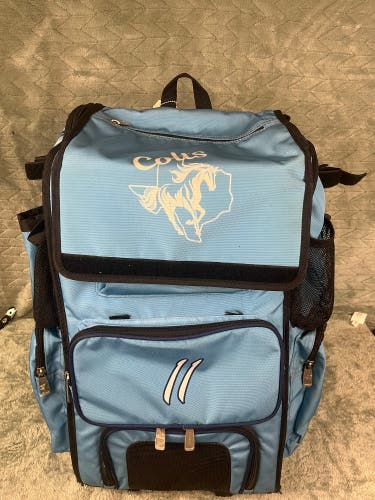 Blue Boombah Bags & Batpacks Player 
24”x18”x9”(Used)