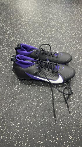 Nike VAPOR EDGE 360 Adult FB Cleats Black And Purple Senior 11.5 11849-S000044168