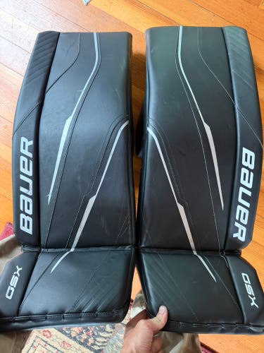 Small Bauer GSX Goalie Leg Pads (Used)