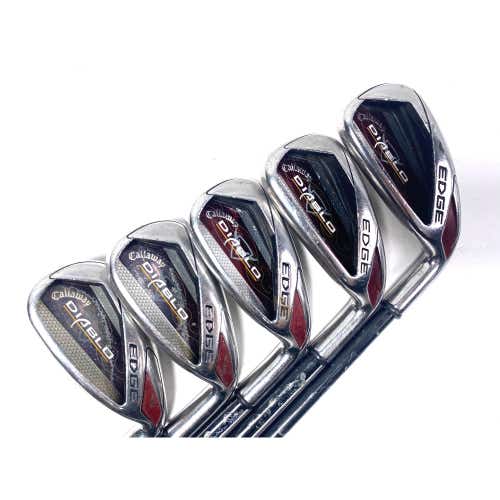 Callaway Diablo Edge Iron Set 6-PW 75g Stiff Graphite Mens RH