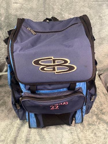Blue Boombah Bags & Batpacks Player
25”x14”x10”(Used)