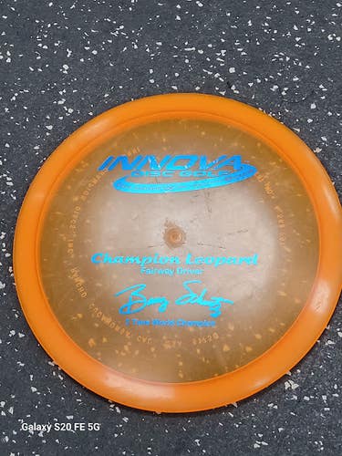 Used Innova CHAMPION LEOPARD Disc Golf Driver Orange 11849-S000044141
