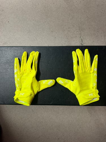 Yellow Large Adult Gloves (New)