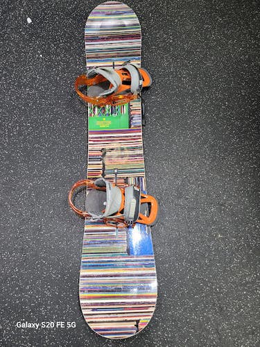 Used Burton WHAMMY BAR Mens Board/Bindings Royal Blue 157 cm 11849-S000044147