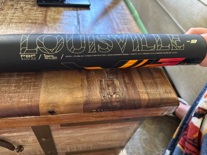 2022 Louisville Slugger LXT Composite Bat (-9) 25 oz 34" (Used)
