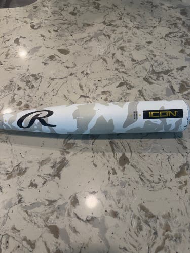 2025 Rawlings Icon Composite USSSA Certified Bat (-8) 22 oz 30" (Used)