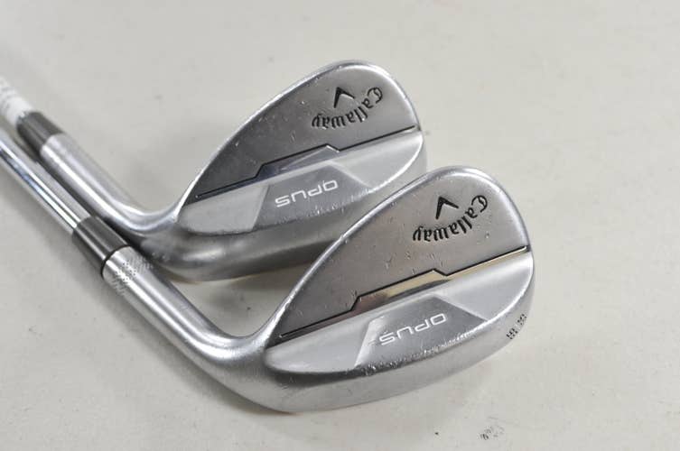 Callaway Opus Brushed Chrome 56*, 60* Wedge Set Right Steel #227093